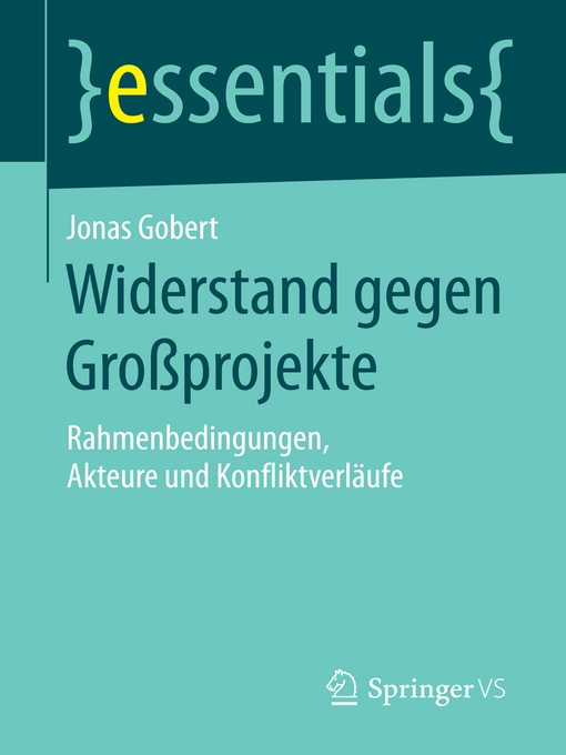 Title details for Widerstand gegen Großprojekte by Jonas Gobert - Available